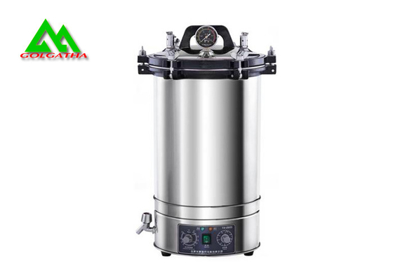 China El esterilizador portátil del vapor de la presión con la estructura de acero completamente inoxidable fácil actúa proveedor