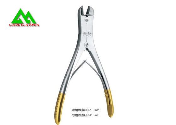China Instrumentos quirúrgicos ortopédicos del fórceps del corte del hueso/del alambre en hospital y clínica proveedor
