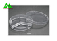 Cuadrado estéril/placa de Petri disponible redonda con el grado médico plástico de la tapa proveedor