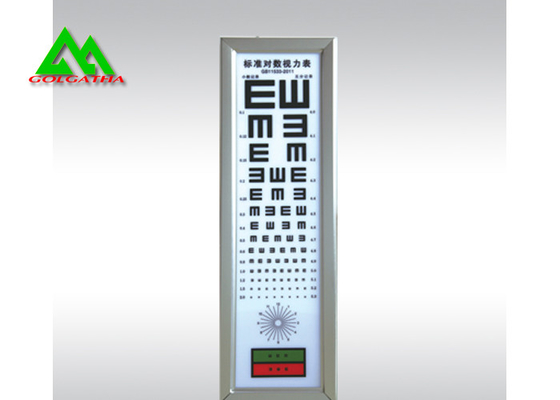 China Caja de luz oftálmica de la carta de ojo del equipo del hospital para la prueba de Enghtsight distribuidor